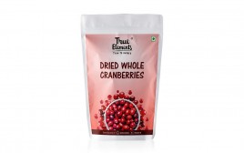 True Elements Dried Whole Cranberries   Pack  125 grams